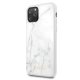 Guess iPhone 11 Pro vāciņš Marble Collection, balts