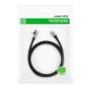Ugreen US255 USB-C to USB-C Cable, 60W, Angled Connector, 2m - Gray