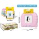 English Learning Toy for Kids Telcon Talking Flash Card Reader Cat, pink