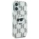 Apple iPhone 16 6.1\'\' Karl Lagerfeld IML Choupette Head Electroplated Cover Case, Clear | Telefona Vāciņš Maciņš...