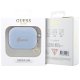 Чехол Guess для AirPods Pro 2 Silicone Charm Heart синий