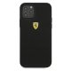 Ferrari iPhone 12 Pro Max Case On Track Perforated, Black