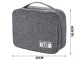 Travel Cable and Charger Organizer Bag, Grey