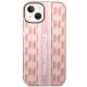 Чехол Karl Lagerfeld Mono Vertical Stripe для iPhone 14 Plus, розовый