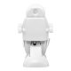 Lux 4M Elektr. Kosmētikas Krēsls Balts Ar Šūpuli | White Electr. Cosmetic Chair With Cradle