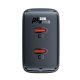 Быстрое зарядное устройство GaN 35W PD 2x USB-C Acefast A49 - черный