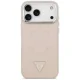 Guess Triangle Logo MagSafe vāciņš iPhone 18 Pro Max / 17 Pro Max, rozā