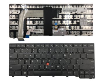 Lenovo Keyboard for ThinkPad T470, T470S, T480 US Black