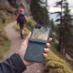 Tech-Protect Kevlar Aura MagSafe vāciņš Samsung Galaxy Z Flip 8, tumši zils