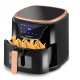 Berdsen BD-652 karstā gaisa friteris, 5L, 1500W, melns/zelta