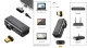 Магнитный адаптер Extra Digital USB Type-C - RJ-45, черный