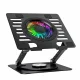 Wozinsky CoolBase WDCX-X16-AS dzesēšanas statīvs klēpjdatoram 10\"-16\", 360°, RGB, melns