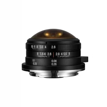Объектив Venus Optics Laowa 4mm f/2.8 Fisheye для Canon RF, черный