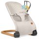 NK-52 Nukido Šūpuļkrēsls ar rotaļlietām, Bēšs | Lounger Rocker Chair with Toys
