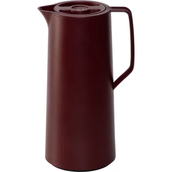 Emsa Motiva Quick Press termosa krūze, 1 l, vīnsarkana