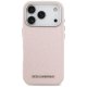 Karl Lagerfeld FW Stamped Karl MagSafe vāciņš iPhone 17 Pro - rozā | Phone Case Cover