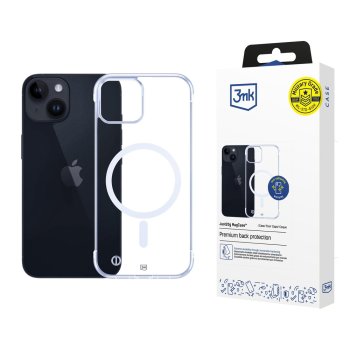 Чехол 3Mk Protection Just20g MagCase для iPhone 14 Plus, прозрачный