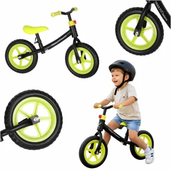 Беговел Trike Fix Balance колеса 28 см черно-желтый
