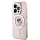 Karl Lagerfeld iPhone 14 Pro Case IML Choupette MagSafe, Pink