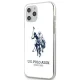 Apple iPhone 12 Pro Max 6.7\'\' US Polo Shiny Big Logo Case Cover (USHCP12LTPUHRWH), White | Чехол Кейс...