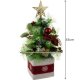 Pre-Decorated Tabletop Artificial Christmas Tree 45cm Ruhhy 22591