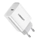Ugreen USB lādētājs Power Delivery 3.0 Quick Charge 4.0+ 20W 3A balts (60450)