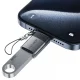 Переходник USB-A на USB-C Acefast J7, серый