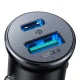 Автомобильное зарядное устройство Joyroom JR-CCN05 30W (USB-A + USB-C), Черный
