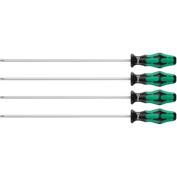 Wera 367/4 HF Kraftform Plus Screwdriver Set, 300 mm, 4 Pieces