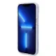 Чехол Guess для iPhone 14 Gold Outline Translucent MagSafe Фиолетовый
