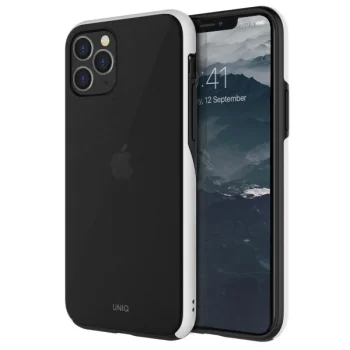 Apple Iphone 11 Pro Max 6.5" Uniq Etui Vesto Hue Case Cover, White