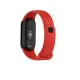 Силиконовый ремешок Telcon для Xiaomi Mi Band 8 / M8, красный