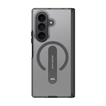Dux Ducis Kind vāciņš Samsung Galaxy Z Fold 8 Ultra / Z Fold 7 ar statīvu, MagSafe, melns