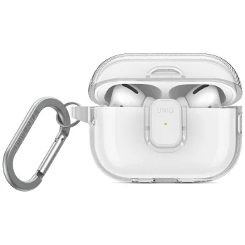 Чехол Uniq Glase Pro для AirPods Pro 2, Прозрачный
