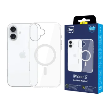 3mk EverClear MagCase для iPhone 17 - прозрачный