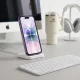 Tech-Protect MagFlex Case for Apple iPhone 17, Transparent / Purple