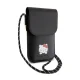 Сумка для телефона Hello Kitty Leather Daydreaming Cord, черная