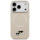 Чехол Karl Lagerfeld для iPhone 17 Pro MagSafe Karl & Choupette Heads, серый