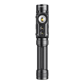 Daudzfunkcionāls lukturis Superfire J05 380+450lm 4 režīmi