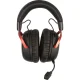 HyperX Cloud III S bezvadu spēļu austiņas, melnas/sarkanas