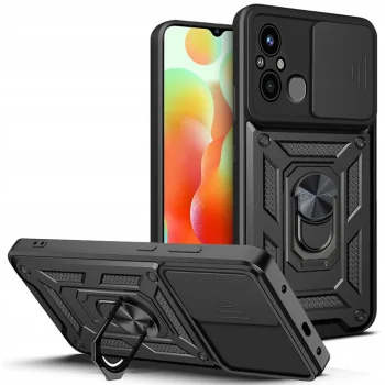 Tech-Protect CamShield Pro Case for Xiaomi Redmi 12C, Black