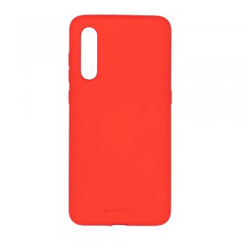 Xiaomi Mi 9 Mercury Soft Feeling Silicone TPU Case, red - telefona vāciņš