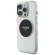 Guess IML Metal Colored Circle Classic Logo MagSafe vāciņš iPhone 16 Pro Max - Melns | Phone Case Cover Black