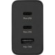 Samsung ( Ep-t6530nbegeu ) 2x USB Type C + USB Portable Wall Charger Adapter 65W, Black | Адаптер...