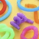 Kruzzel Sensorās Caurules Rotaļlietas 10 gab.