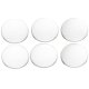 Self-Adhesive Door Stopper Wall Protector Ruhhy 23016, 6 Pack, Transparent