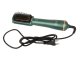 Matu Taisnojošā Suka Fēns Elektriskais Bezvadu Matu Taisnotājs, zaļš | Hair Straightening Brush