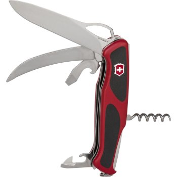 Victorinox Rangergrip 57 Hunter kabatas nazis, sarkans/melns