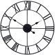 Liels Stilīgs Sienas Pulkstenis ar Romiešu Cipariem, 60cm | Large Stylish Wall Clock with Roman Numerals