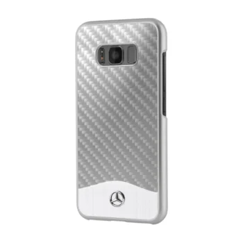 Mercedes Wave V vāciņš Samsung Galaxy S8+ tālrunim, sudraba